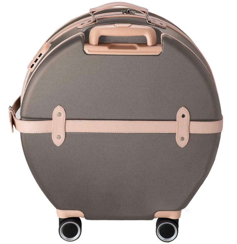 Валіза SEMI LINE T5673-3 24" M Brown/Pink Cream (52954) - фото 5 Валіза SEMI LINE T5673-3 24" M Brown/Pink Cream (52954) - фото 5