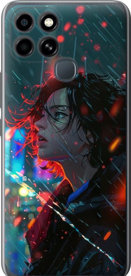 Чехол на Infinix Smart 6 Ночные огни (6096u-2758-42517)