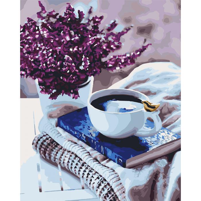 Картина за номерами Ідейка "Лавандовий ранок" 40х50 см (skl-КНО5580)