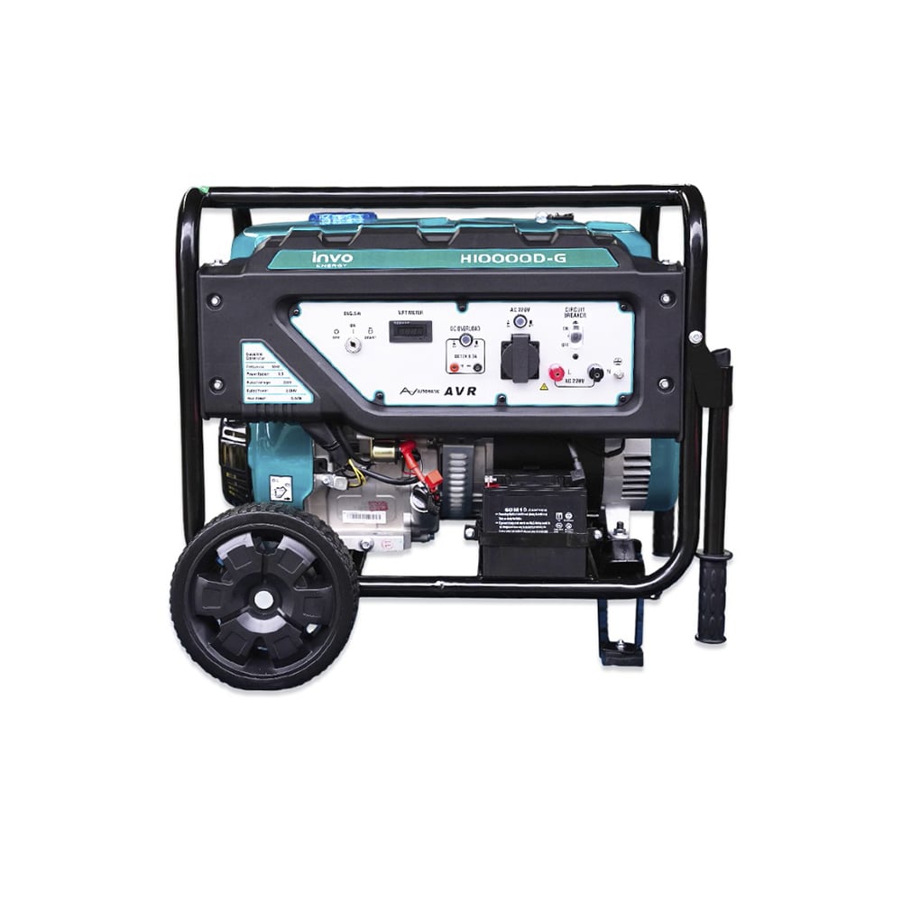 Генератор газ/бензиновый INVO H10000D-G (DD0006818)