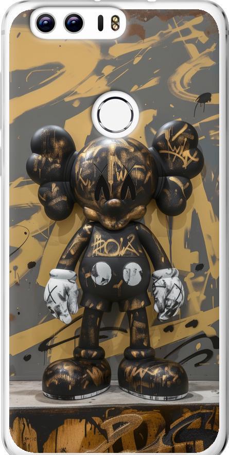 Чехол на Huawei Honor 8 Bronze kaws (6097u-351-42517)