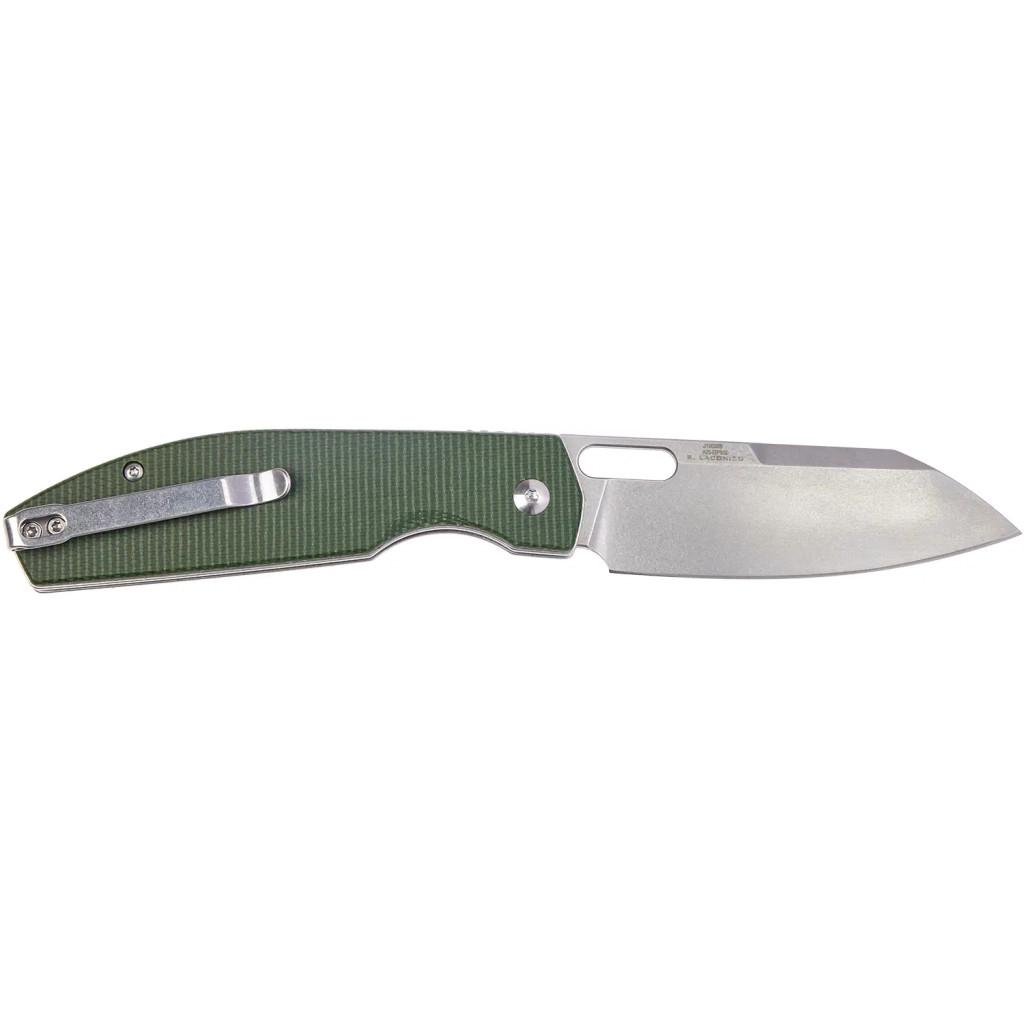 Нож CJRB Ekko BB Micarta Green (J1929B-MGN) - фото 2