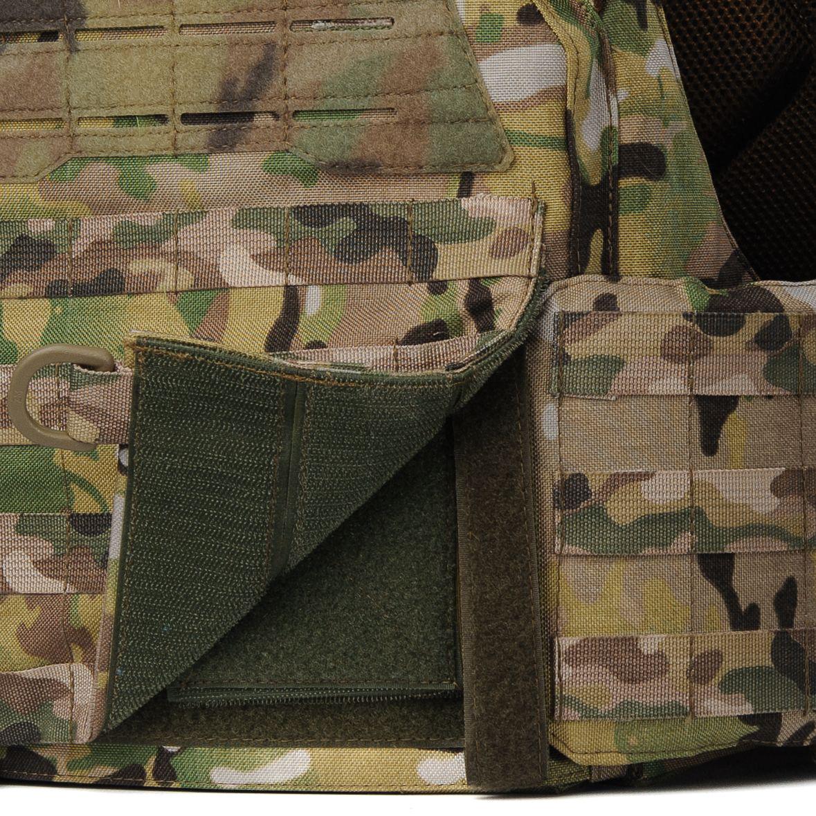 Плитоноска женская Warmor gen3 FL for Ladies С подсумками под магазины АК и быстрым боковым и верхним сбросом без плит Мультикам - фото 10