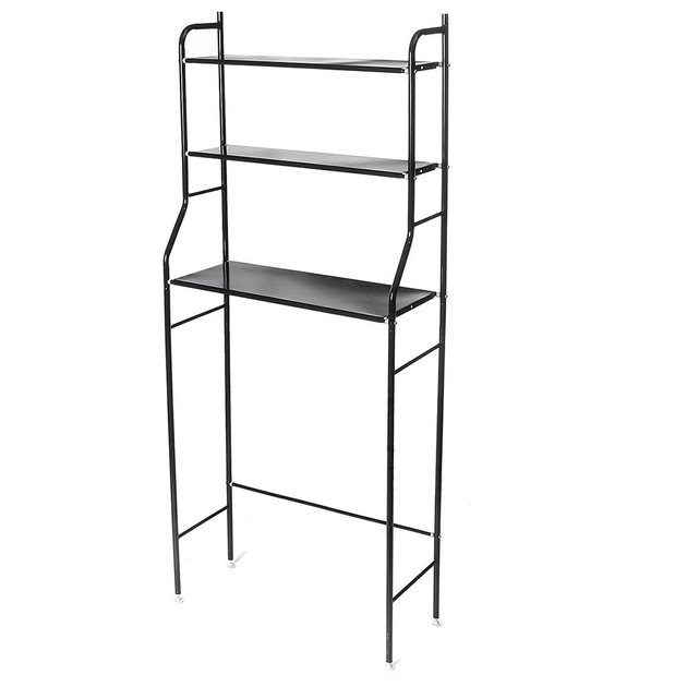 Стойка-органайзер на стиральную машину Washing machine rack напольная Черный (DR017701)
