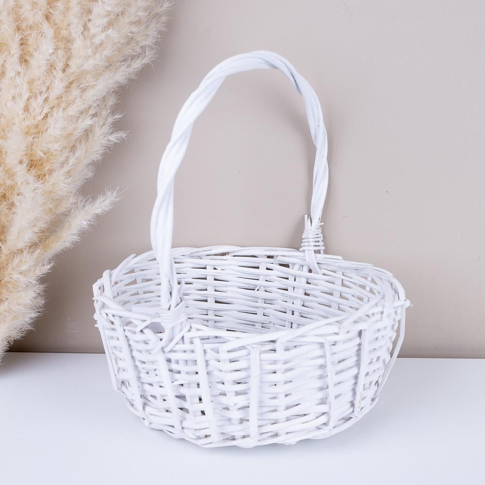 Корзина-кашпо пастельная овальная (1869-15) Корзина-кашпо пастельная овальная (1869-15)