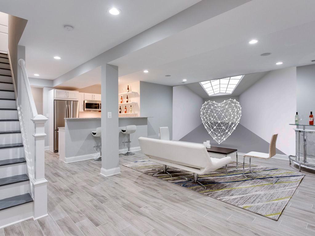 Фотошпалери флізелінові абстракція для спальні/зали/кухні Серце