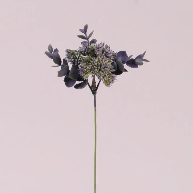 Веточка декоративная Flora с фиолетовым цветом 12 шт. (72938)
