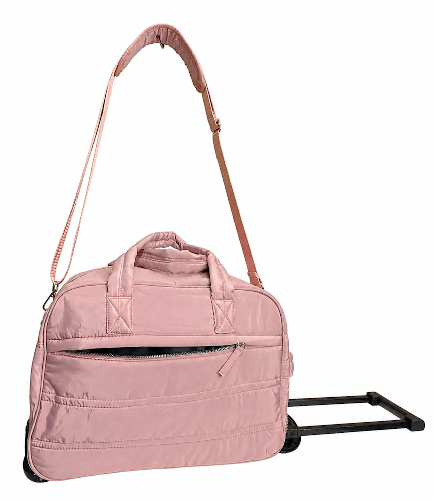 Дорожная сумка на колесах JBTB132 40x30x20 см 20 л 1,1 кг Розовый (34422692) Дорожная сумка на колесах JBTB132 40x30x20 см 20 л 1,1 кг Розовый (34422692)