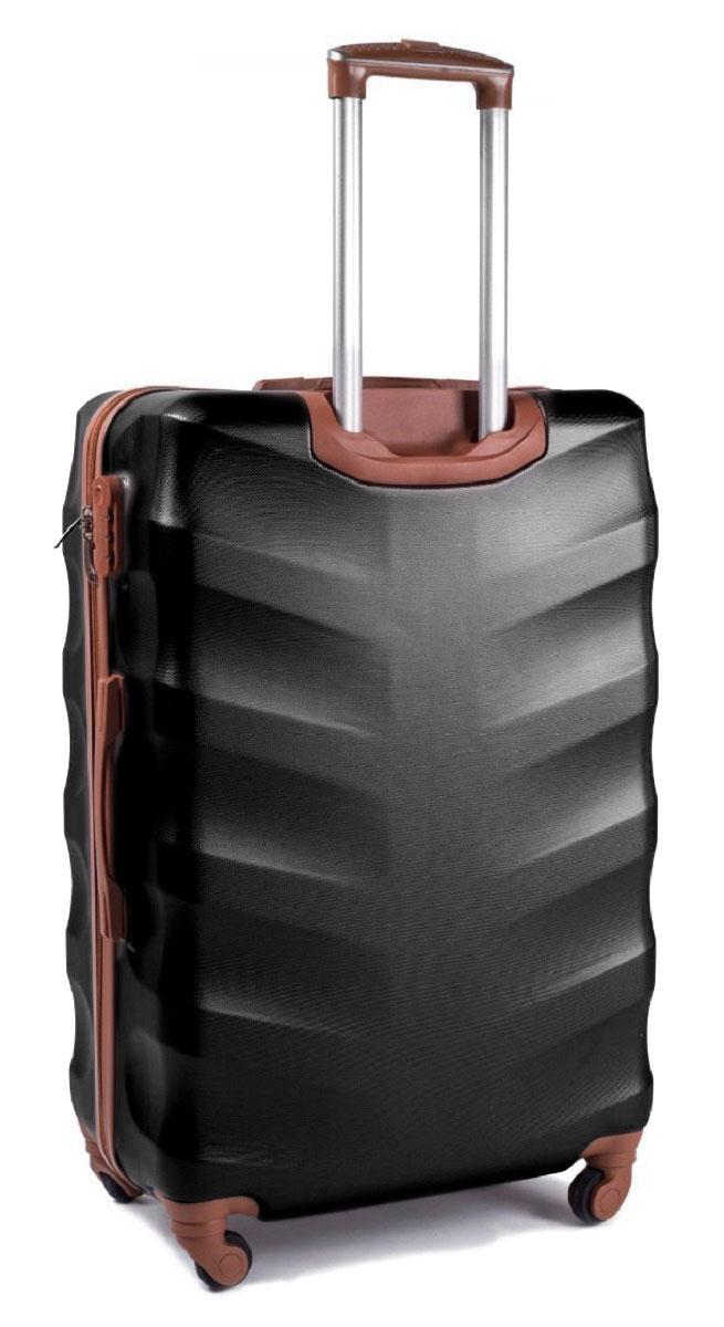 Чемодан пластиковый WINGS 402 средний Черный (Wp00397) - фото 2 Чемодан пластиковый WINGS 402 средний Черный (Wp00397) - фото 2