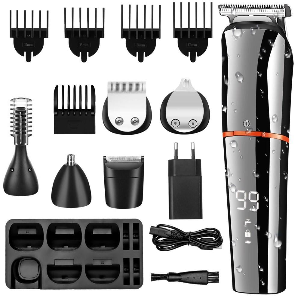 Тример універсальний Resuxi 12 в 1 LCD Grooming Kit IPX6 100% водонепроникний (374245)
