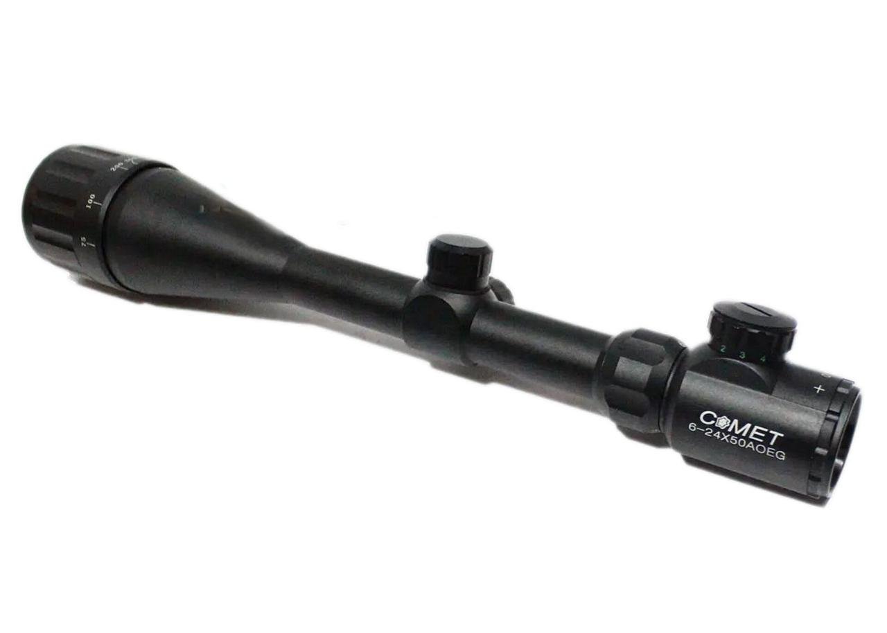 Оптический прицел Comet AOEG 6-24x50 бленда (26867296)