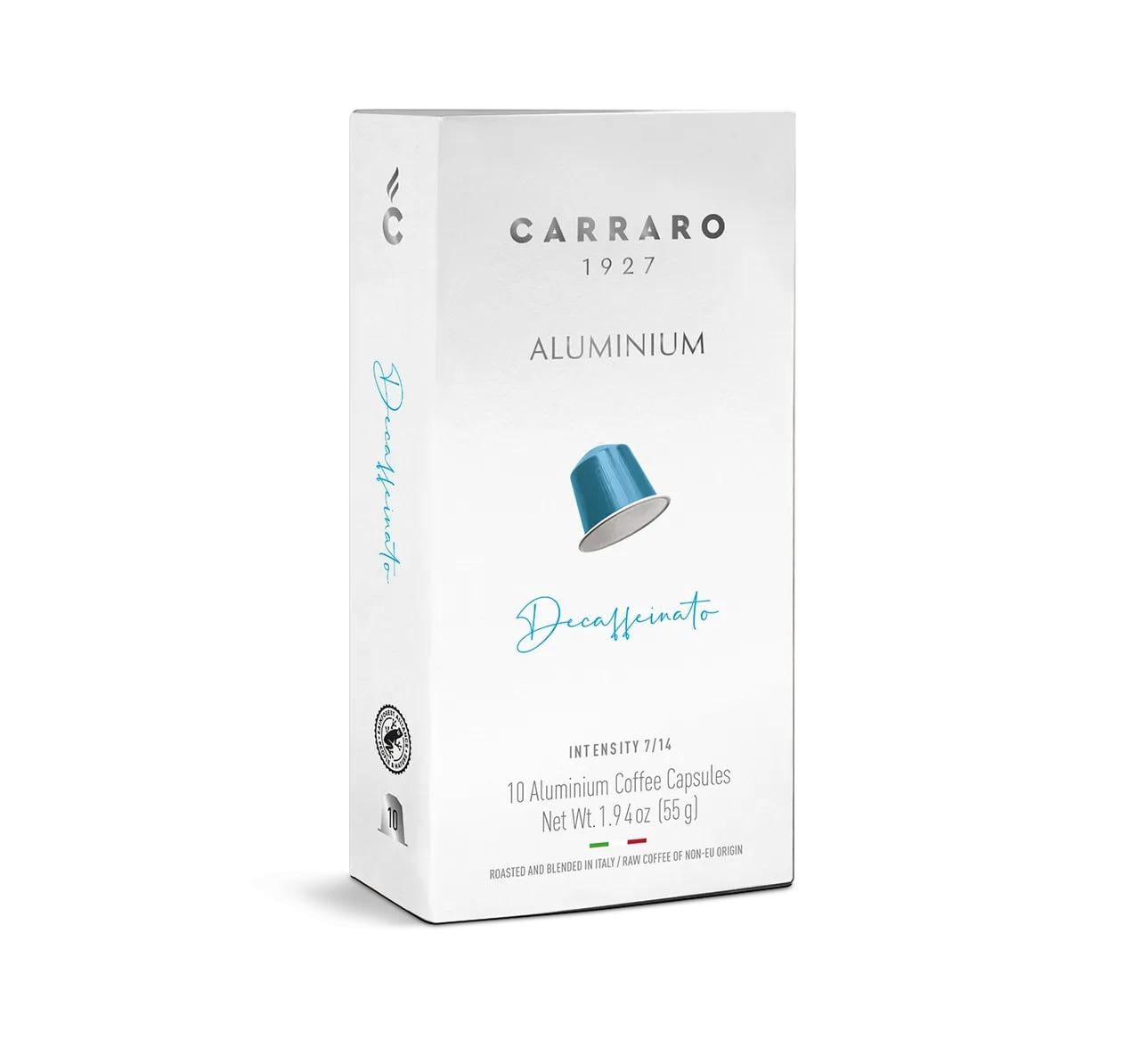 Кава в капсулах Nespresso Carraro Decaffeinato AL 10 шт. (c144038)