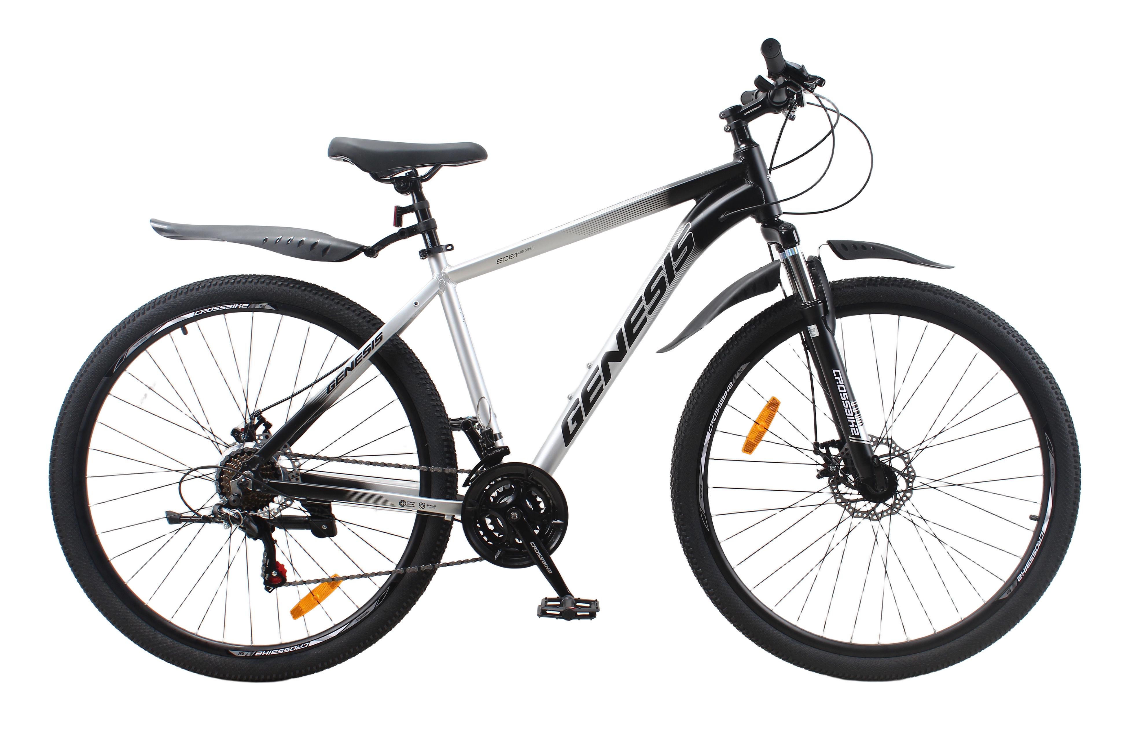 Велосипед Crossbike Genesis 29" 19" Черно-серый