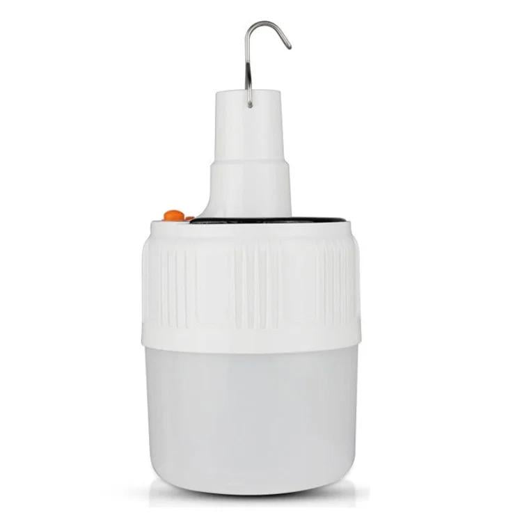 Лампа акумуляторна підвісна UKC BK-1820 на гачку Білий (7130teh)