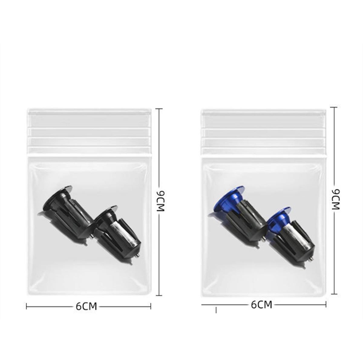 Заглушки руля Enlee BD-10 Aluminium End Plugs Синий (EN-BD10-3339UA) - фото 4