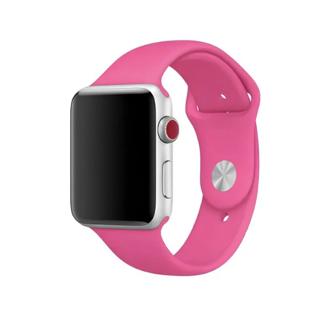 Ремінець CASE LAB Silicone Sport for Apple Watch 42/44/45/49 мм Shine Pink (м00228) Ремінець CASE LAB Silicone Sport for Apple Watch 42/44/45/49 мм Shine Pink (м00228)