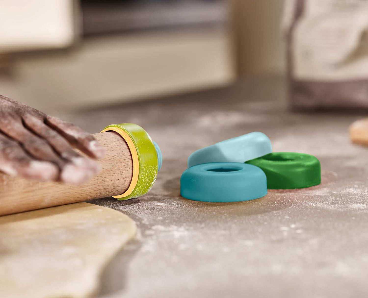 Скалка для теста Duo Joseph Joseph регулируемая 42 см Разноцветный (40118) - фото 5 Скалка для теста Duo Joseph Joseph регулируемая 42 см Разноцветный (40118) - фото 5