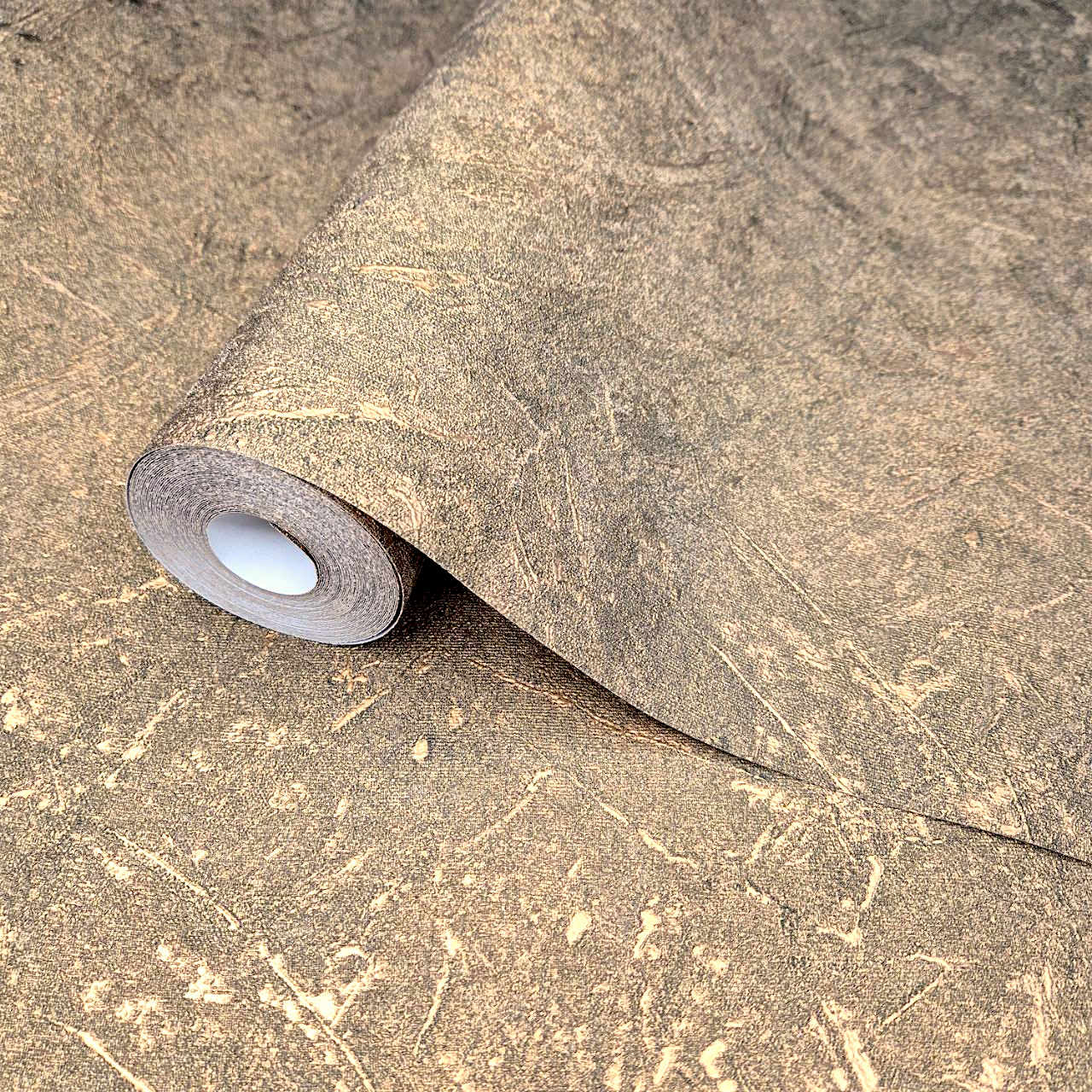 Обои виниловые Marburg по штукатурку 10,05x1,06 м Коричневый (1032869)