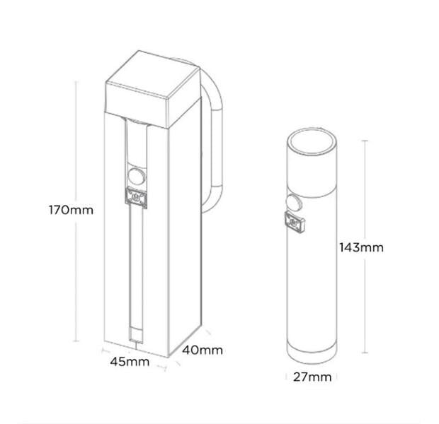Аккумуляторный фонарь-ночник Xiaomi Nextool NE0137/ZES0425 с датчиком движения павербанк 2600 мАч/500LM/50 часов - фото 6 Аккумуляторный фонарь-ночник Xiaomi Nextool NE0137/ZES0425 с датчиком движения павербанк 2600 мАч/500LM/50 часов - фото 6