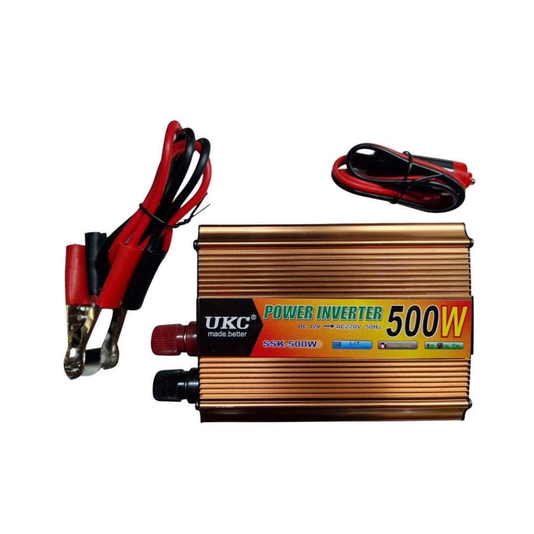 Инвертор автомобильный Power Inverter 12V 220V 500W (000022174)