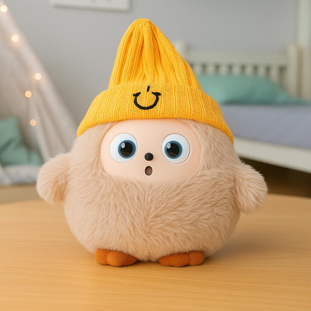 Мʼяка іграшка зі штучним інтелектом NUNU у коробці Бежевий (29444A)