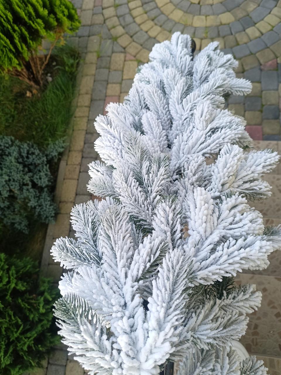 Хвойна гірлянда засніжена лита SGX Елітна 1 м (1494627071) - фото 4 Хвойна гірлянда засніжена лита SGX Елітна 1 м (1494627071) - фото 4