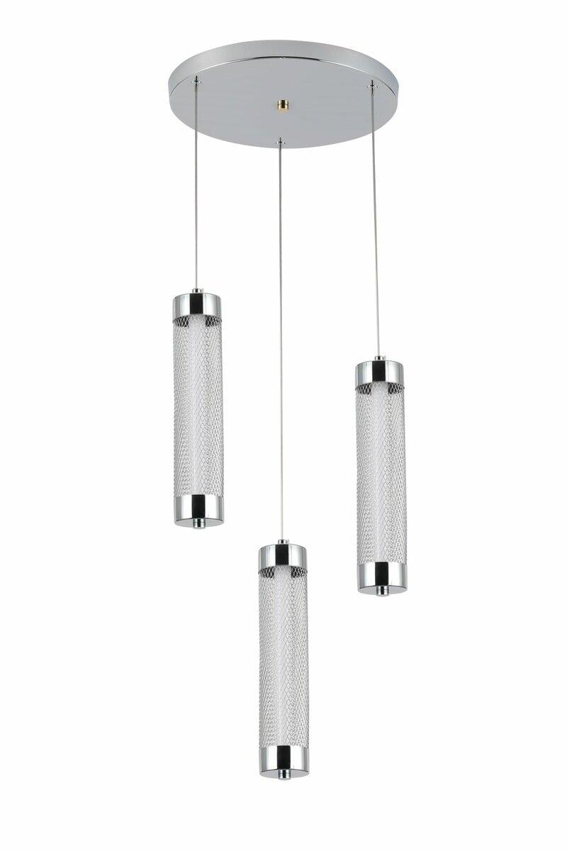 Подвесной светильник светодиодный Valeso G 2664/3P 24W Хром (2664/3P) - фото 2