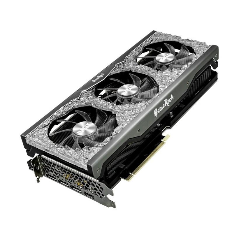 Видеокарта Palit GeForce RTX 3070 GameRock OC V1 8GB GDDR6 (NE63070H19P2-1040G/LHR) - фото 3 Видеокарта Palit GeForce RTX 3070 GameRock OC V1 8GB GDDR6 (NE63070H19P2-1040G/LHR) - фото 3