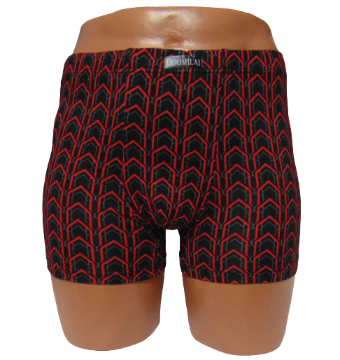 Трусы мужские Doomilai 01650 2XL Черный/Красный