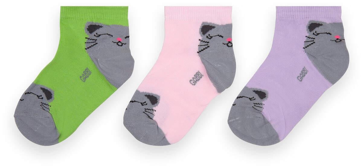 Носки детские хлопковые демисезонные для девочки Gabbi NSD-214 р. 14-16 6 пар (90214)