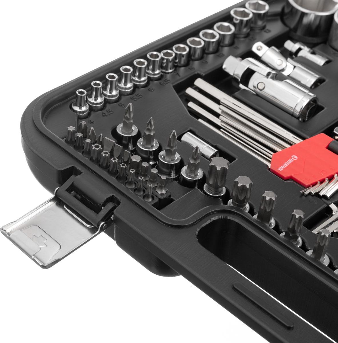 Набір інструментів Intertool 126 шт. (ET-8126) - фото 4 Набір інструментів Intertool 126 шт. (ET-8126) - фото 4