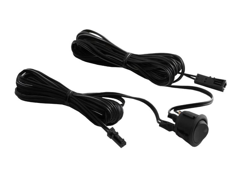 Выключатель LEDUA с MINI AMP кабель 2 + 2 м Черный