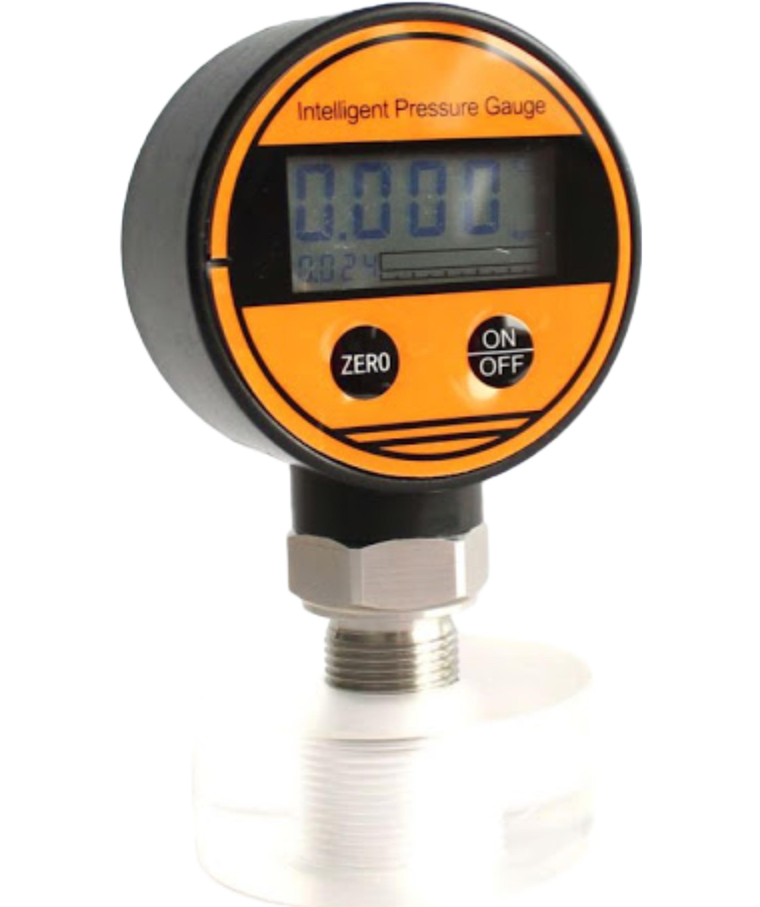 Манометр гидравлический цифровой электронный с подключением снизу G1/2" Ø72 мм 0-700 бар (83630070MI)