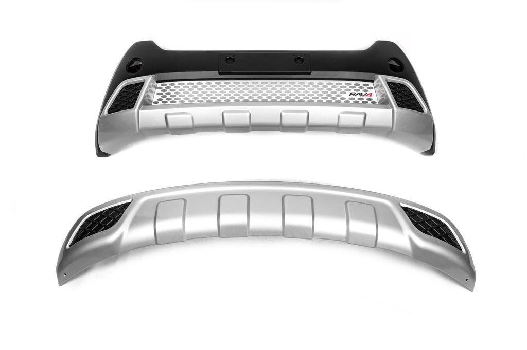 Передняя и задняя накладки Libao Cixtai для Toyota Rav 4 2013-2018 гг. abs-пластик