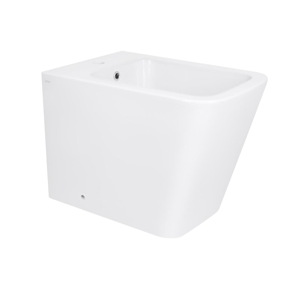 Біде підлогове QTap Crow 545х360х410 мм White (QT05443370W)