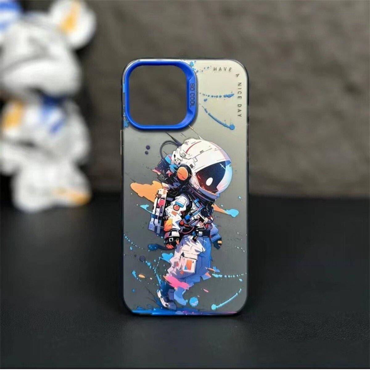 Противоударный чехол для Apple iPhone 13/14 So Cool Print / Astronaut