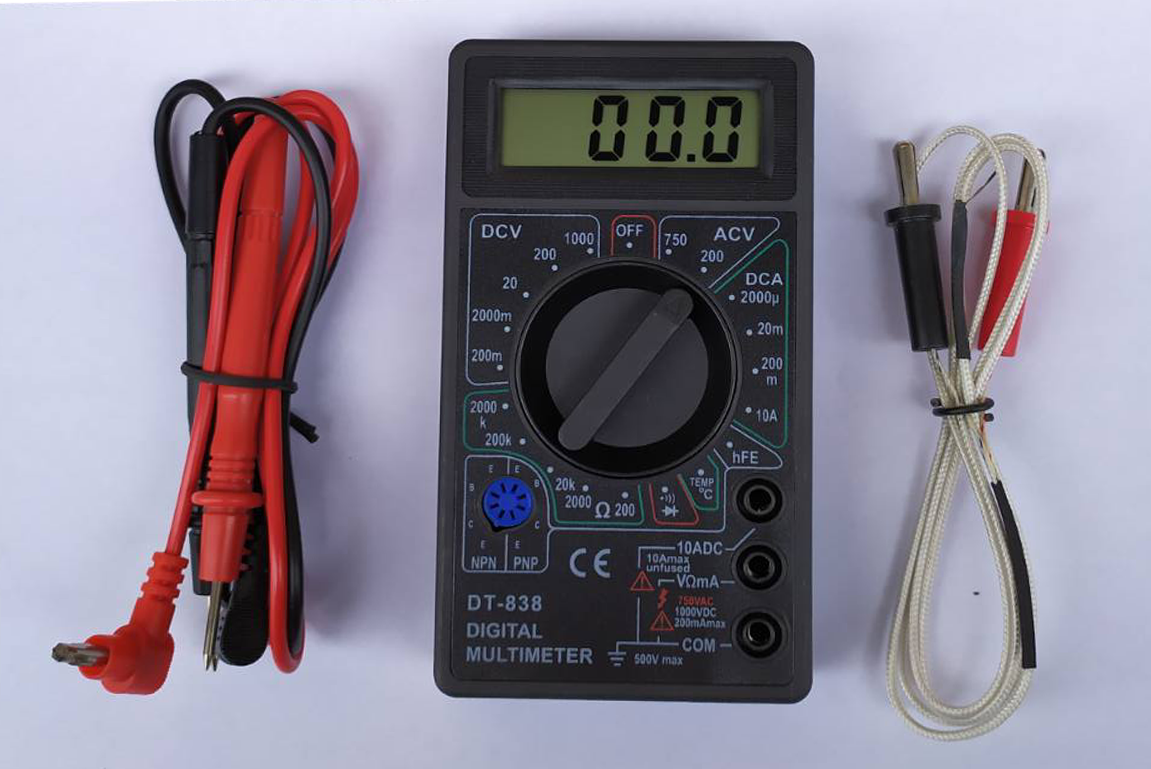 Мультиметр цифровий DT-838 (5148) - фото 2 Мультиметр цифровий DT-838 (5148) - фото 2