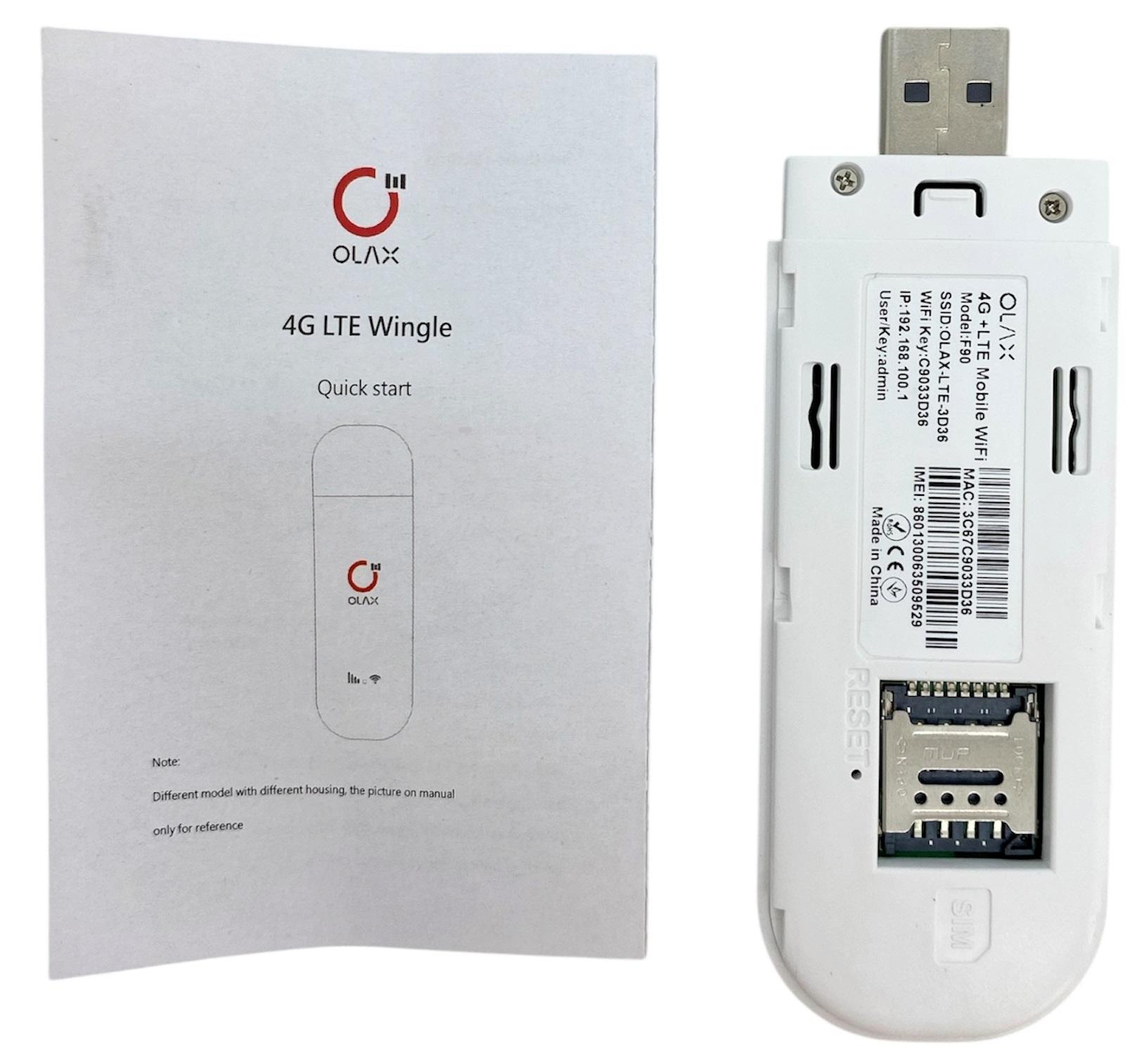 Модем Olax F 90 MIMO WIFI 4G сим карта 2 виходи під антену 2 антени 5 Dbi (27874584) - фото 7 Модем Olax F 90 MIMO WIFI 4G сим карта 2 виходи під антену 2 антени 5 Dbi (27874584) - фото 7