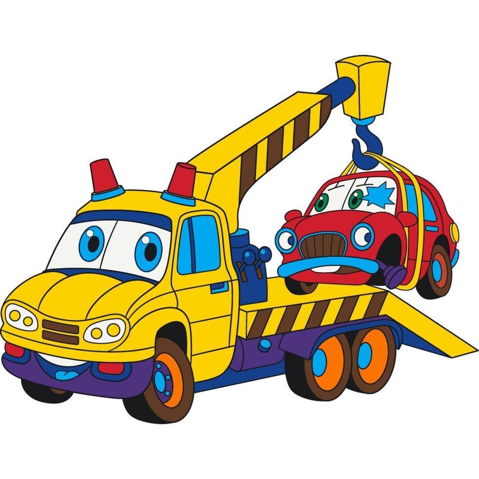 Розпис по полотну ART CRAFT Евакуатор 15067-AC 25х30 см (RLT39767)