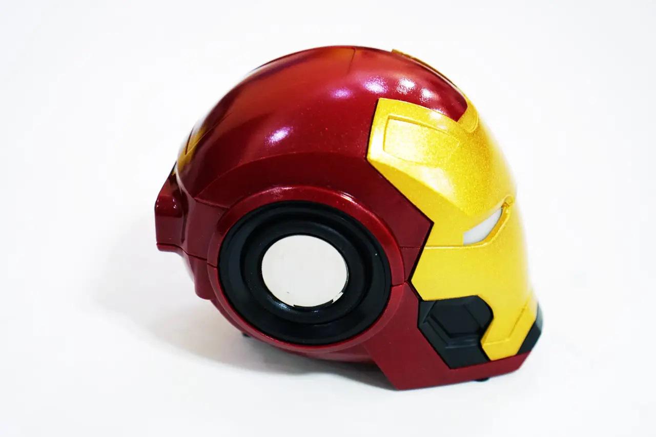 Колонка Bluetooth портативна Iron Man бездротова пилезахисна 1200 mAh (2079257770) - фото 5