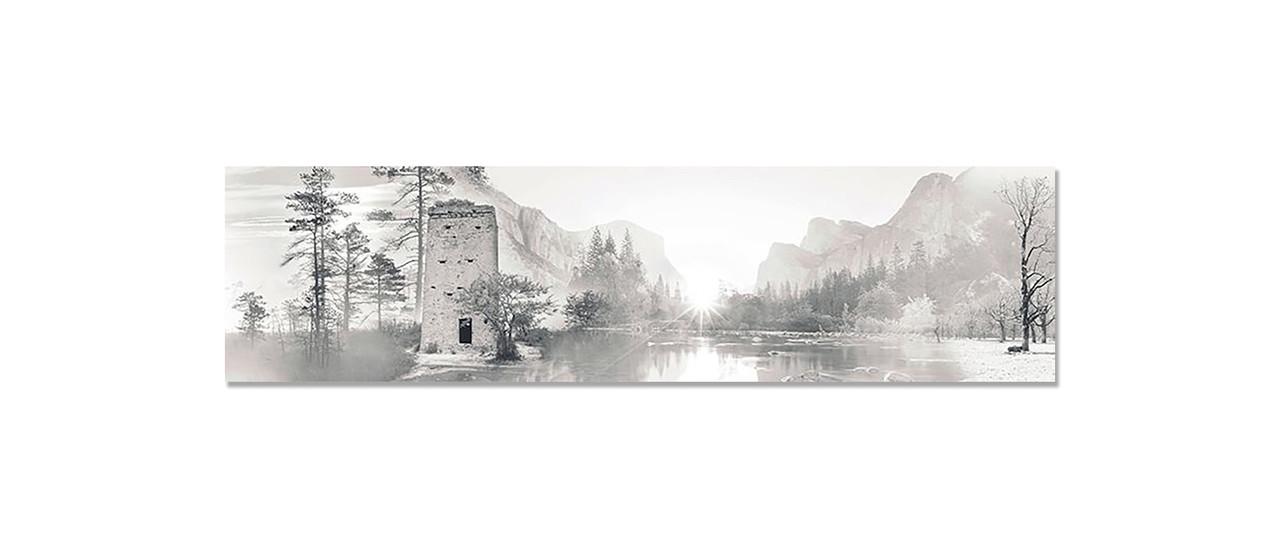 Наклейка виниловая 3D Zatarga Горное Озеро 650х2500 мм (1274514101)