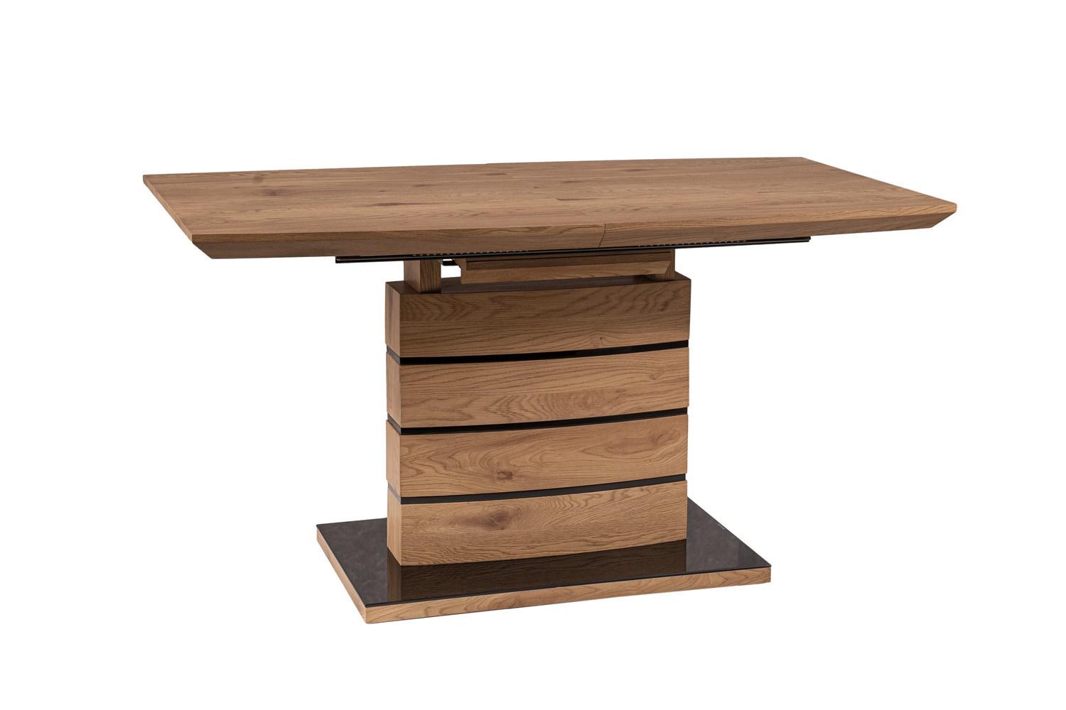 Стіл обідній Signal Leonardo 90х160/220 Дуб (LEONARDODD160)