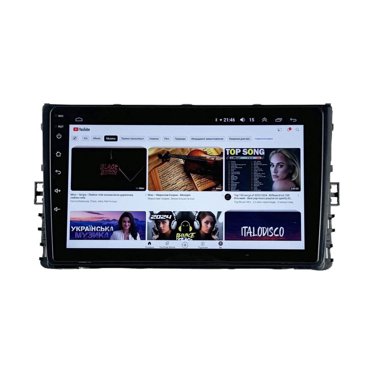 Автомагнитола для Volkswagen MQB 2018-2021 7862 8 ядер/4G/DSP/CarPlay/Android/QLED (М-ТК0333-9-Т6)