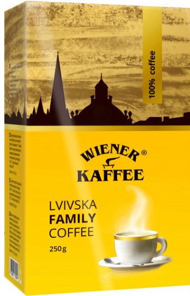 Кава мелена Віденська кава Львівська Family 250 г