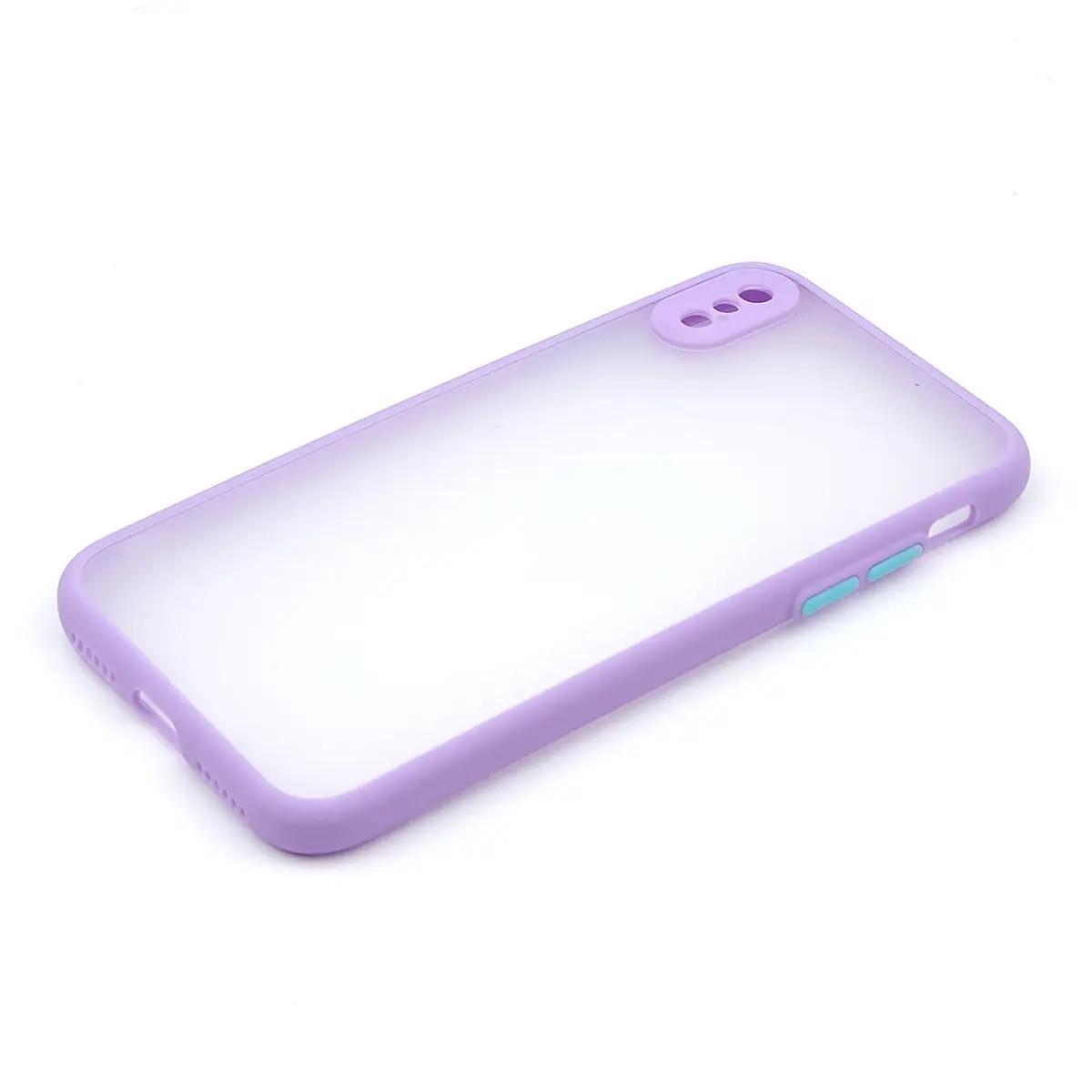 Силиконовый Чехол Накладка Avenger Totu Series Separate Camera Для iPhone Xs Max Purple Силиконовый Чехол Накладка Avenger Totu Series Separate Camera Для iPhone Xs Max Purple