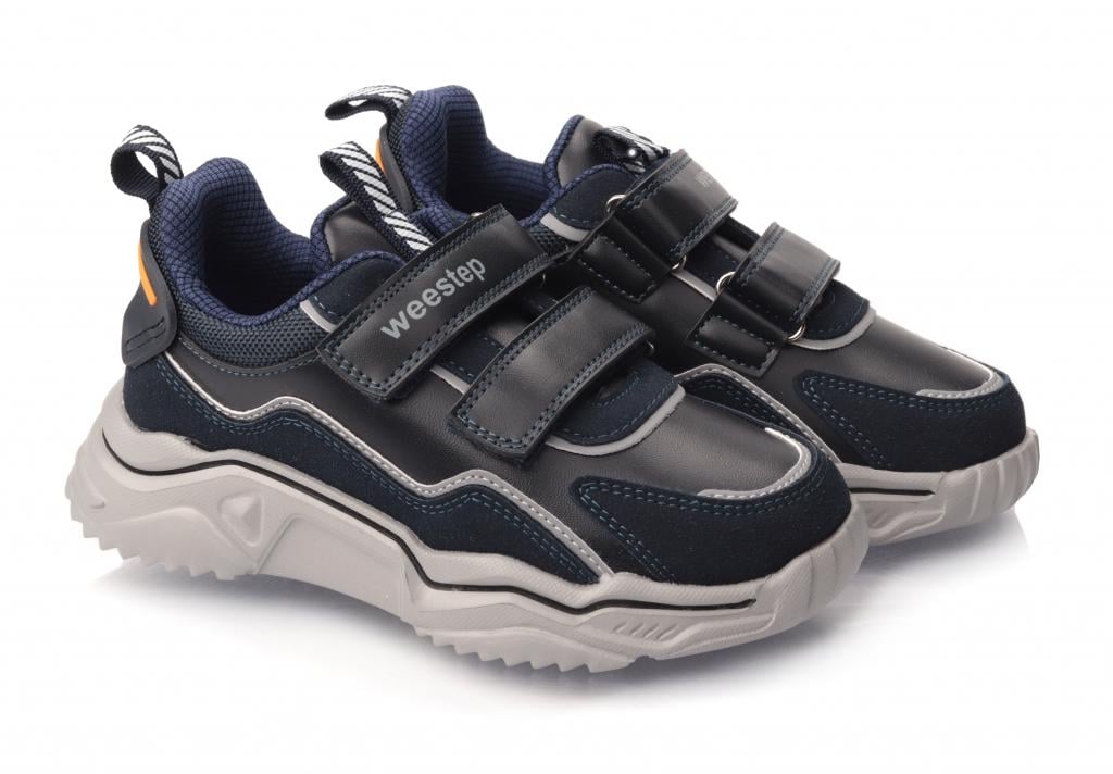 Кроссовки для мальчиков 3953 экокожа р. 32 Синий