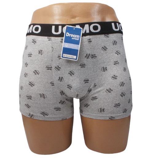 Труси боксери Uomo 3142 2XL Світло-сірий