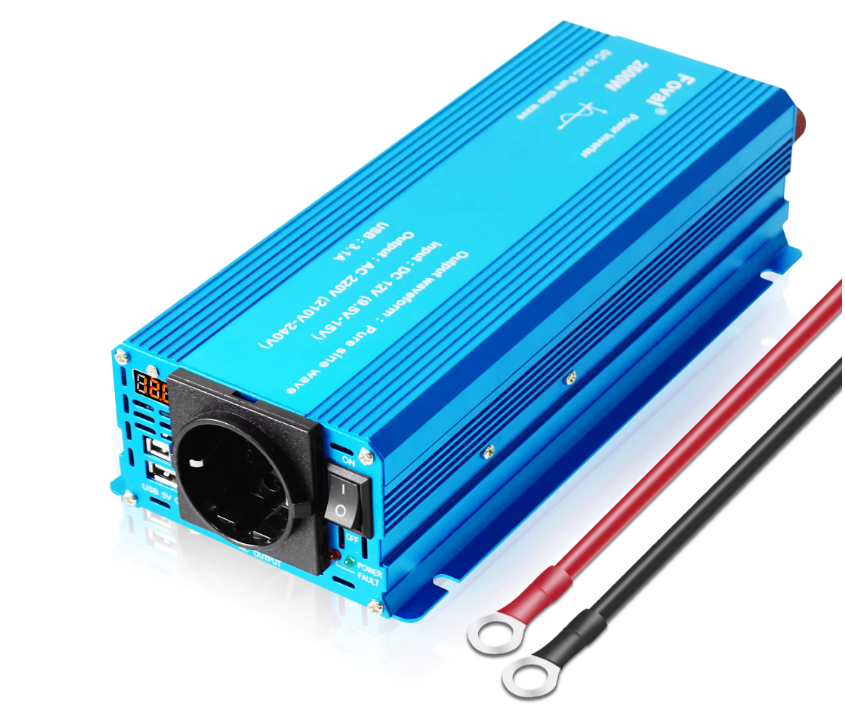 Інвертор чиста синусоїда FOVAL 12V-220 2600W 12V-220V