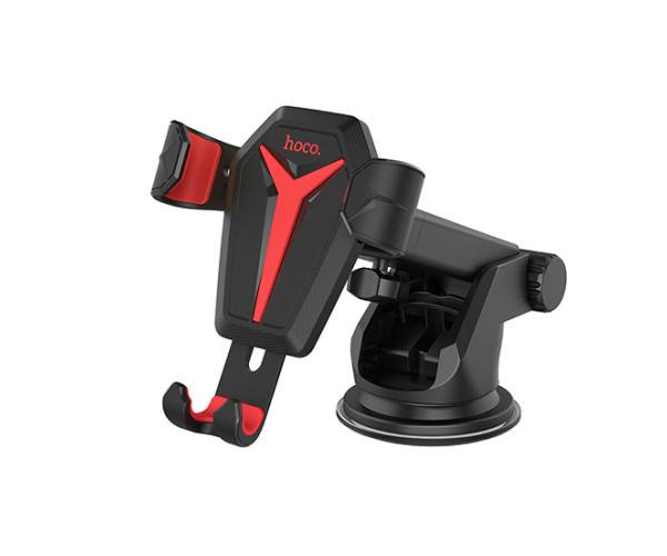 Держатель автомобильный Hoco CA26 для смартфонов Black - фото 4