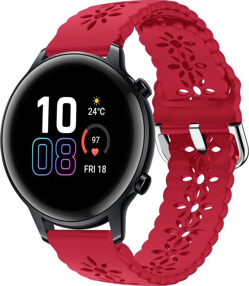 Ремешок Trase для Honor Magic Watch 2 42 мм Red (28876-2D) - фото 1 Ремешок Trase для Honor Magic Watch 2 42 мм Red (28876-2D) - фото 1